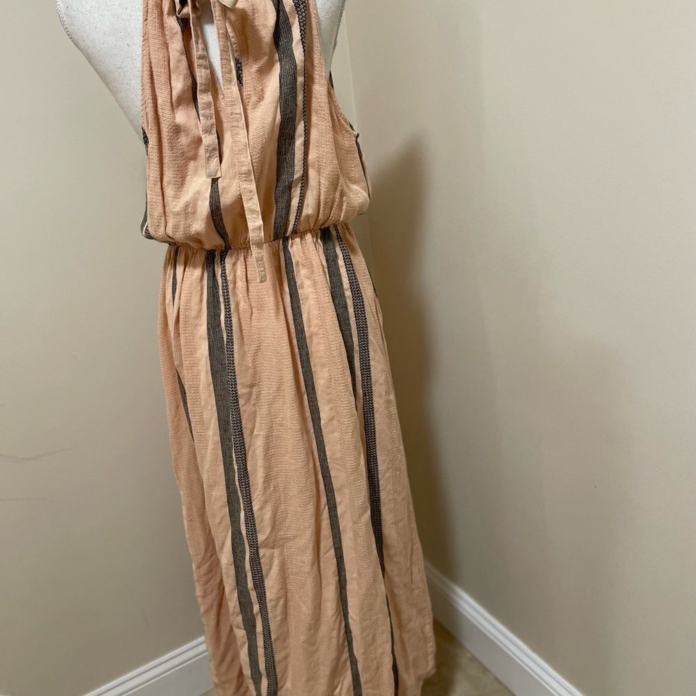 New Clith & Stone Hermia Halter maxi dress size L - Picture 7 of 9